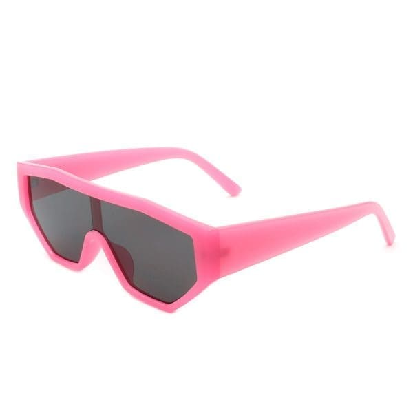 Cramilo Eyewear Firelily - Geometric Futuristic Sunglasses - Image 11
