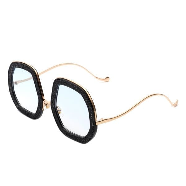 Cramilo Eyewear Xanadawn - Geometric Glitter Sunglasses - Image 6