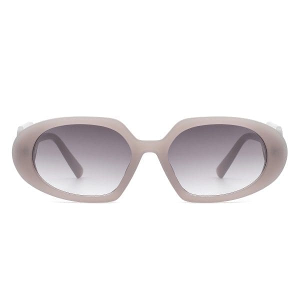 Cramilo Eyewear Glittera - Retro Oval Chic Sunglasses - Image 2