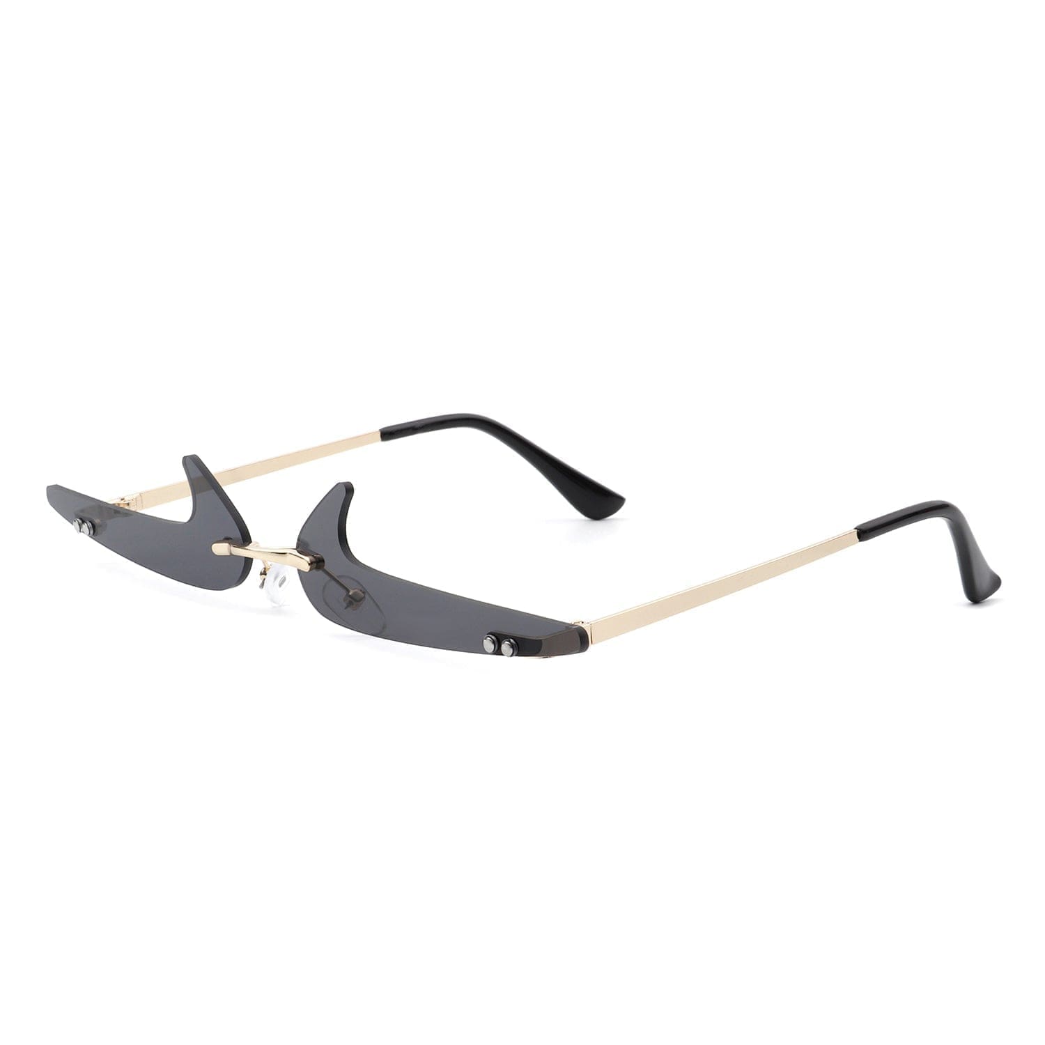 Cramilo Eyewear Amberlyn Decorative Checkmark Sunglasses