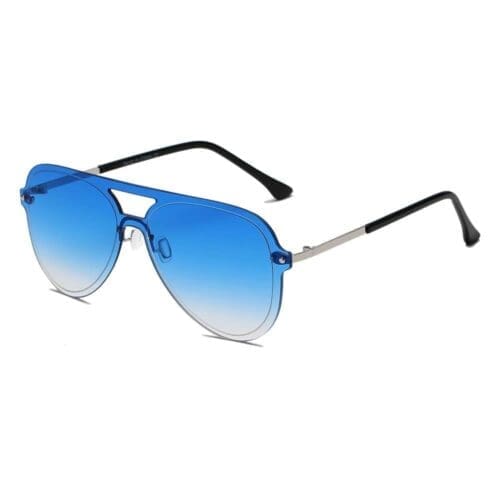 Cramilo Eyewear Belfast Flat Aviator Fashion Sunglasses