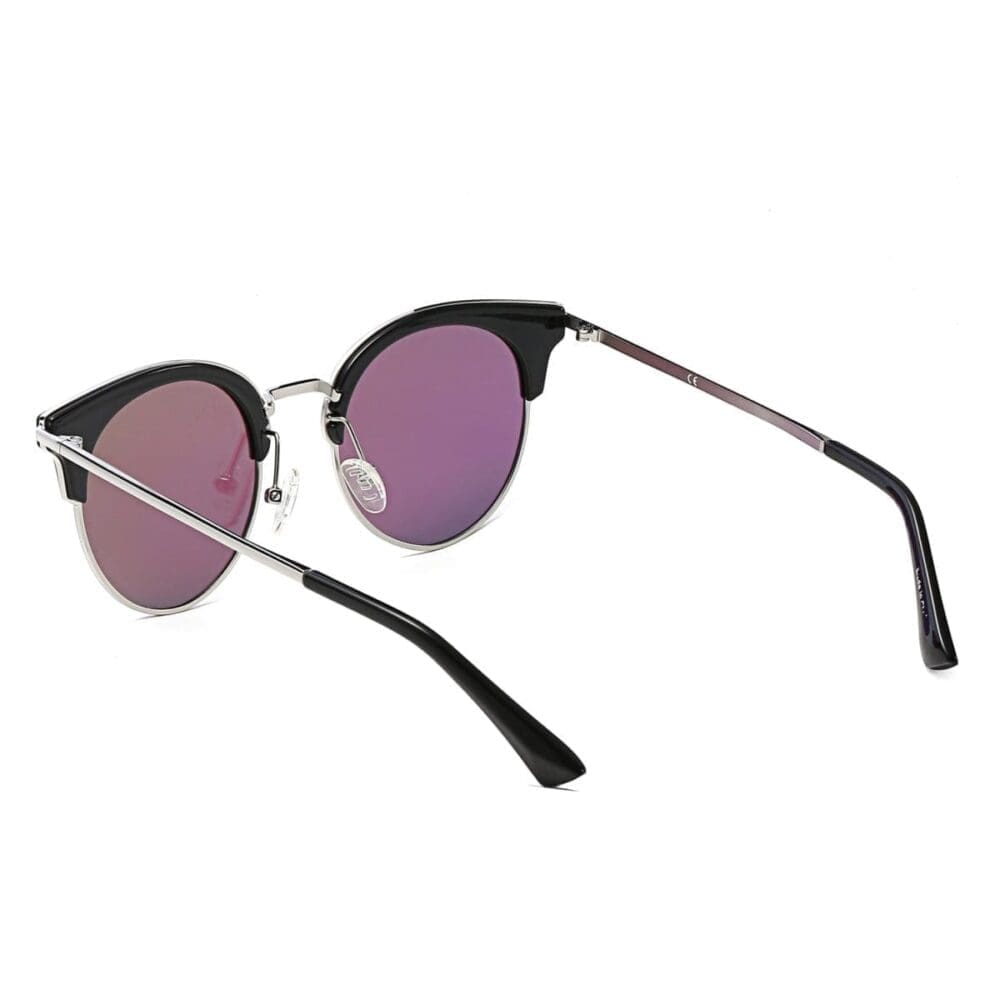 Cramilo Eyewear Biloxi Half Frame Cat Eye Sunglasses 14
