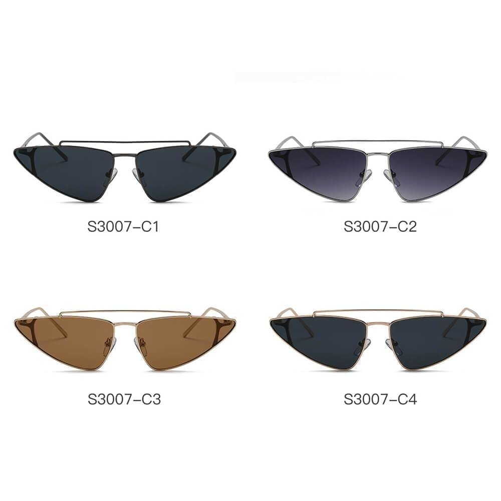 Cramilo Eyewear Cohasset Small Retro Vintage Cat Eye Sunglasses 10