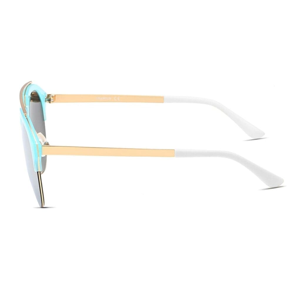 Cramilo Eyewear Corolla Mirrored Horned Sunglasses 17