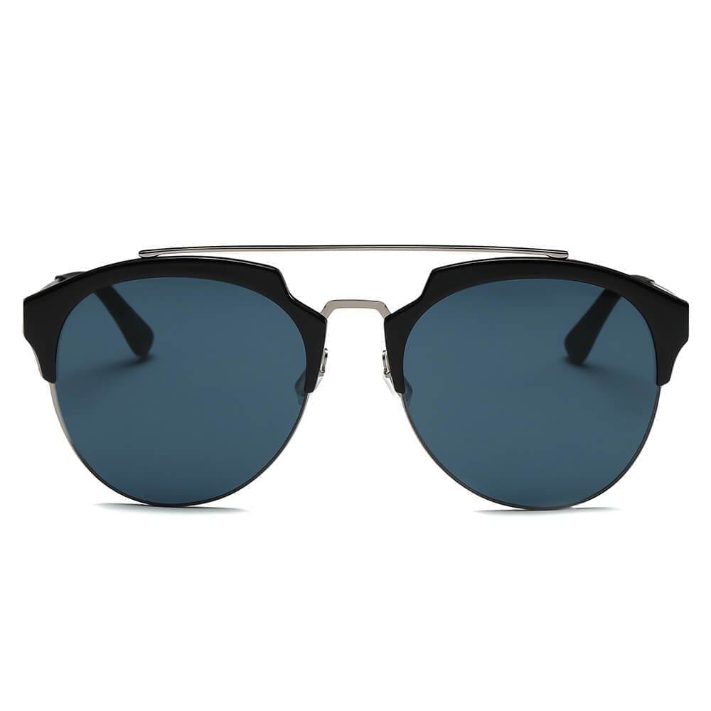 Cramilo Eyewear Corolla Mirrored Horned Sunglasses 6