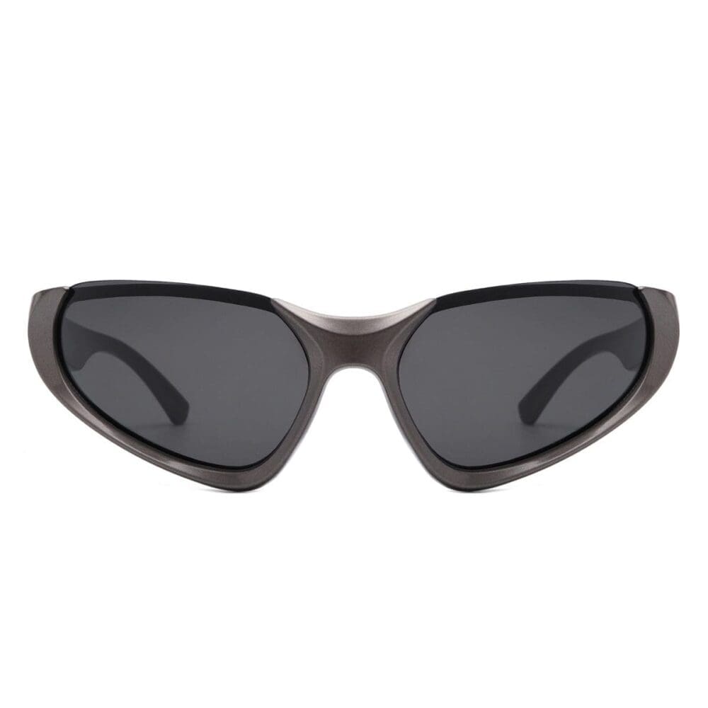 Cramilo Eyewear Dazzling Retro Rectangle Wrap Around Sunglasses 7