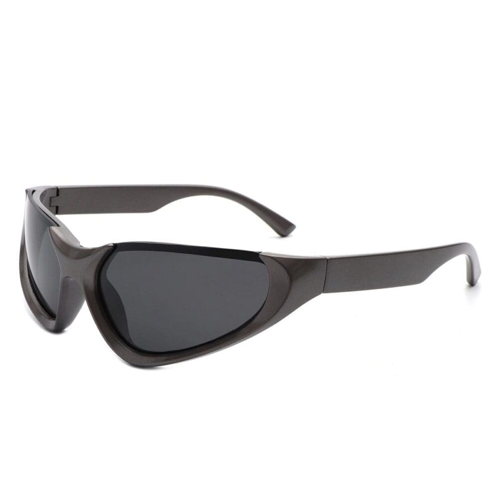 Cramilo Eyewear Dazzling Retro Rectangle Wrap Around Sunglasses 8