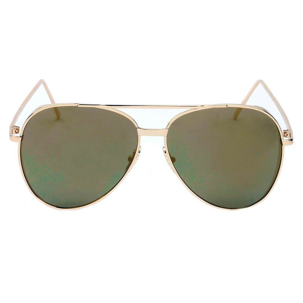 Cramilo Eyewear Delan Mirrored Oversized Aviator Sunglasses 6