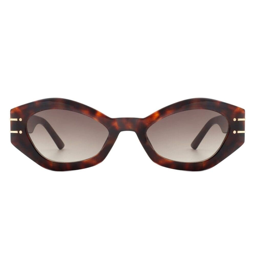 Cramilo Eyewear Elysiant Oval Slim Cat Eye Sunglasses 2