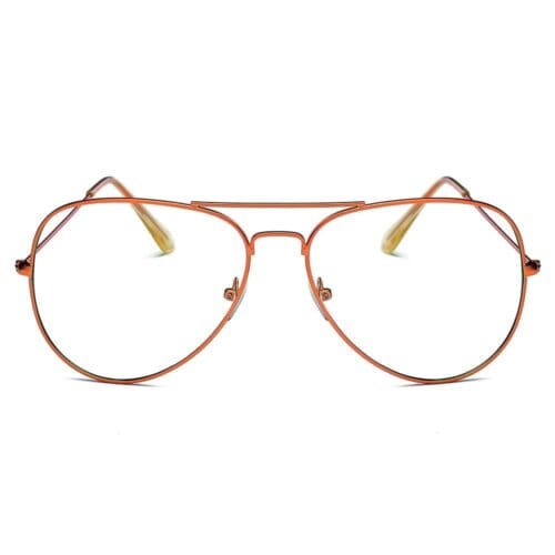 Cramilo Eyewear Enid Trendy Aviator Clear Sunglasses 2