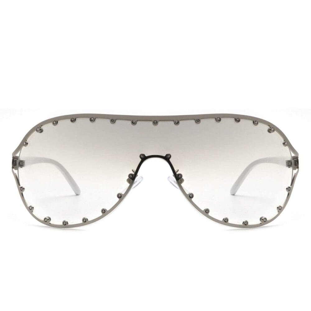 Cramilo Eyewear Evanesce Oversized Aviator Design Sunglasses 11