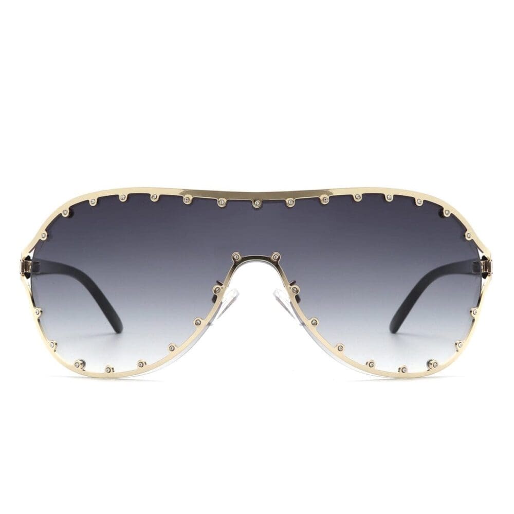 Cramilo Eyewear Evanesce Oversized Aviator Design Sunglasses 5