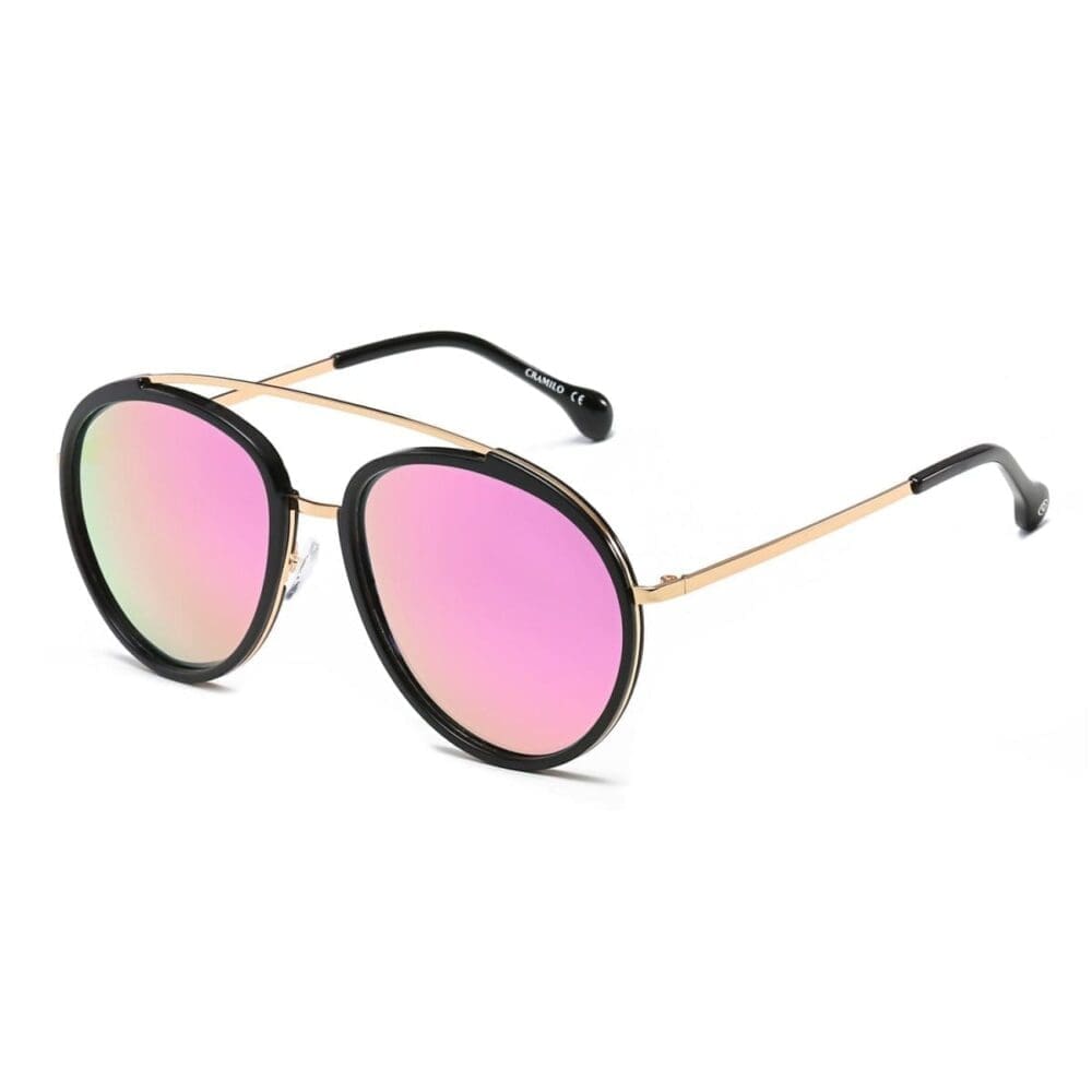 Cramilo Eyewear Farmindale Polarized Brow Bar Sunglasses