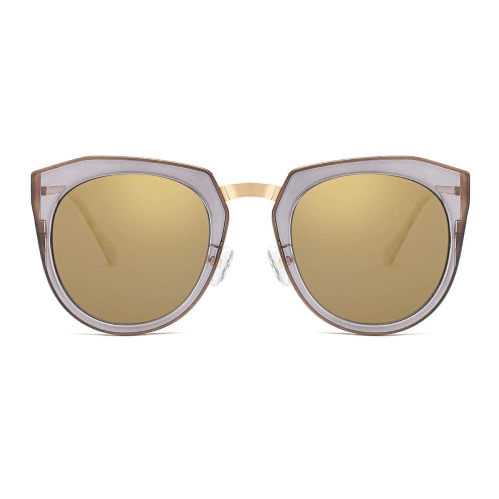 Cramilo Eyewear Ferndale Mirrored Polarized Cat Eye Sunglasses 12