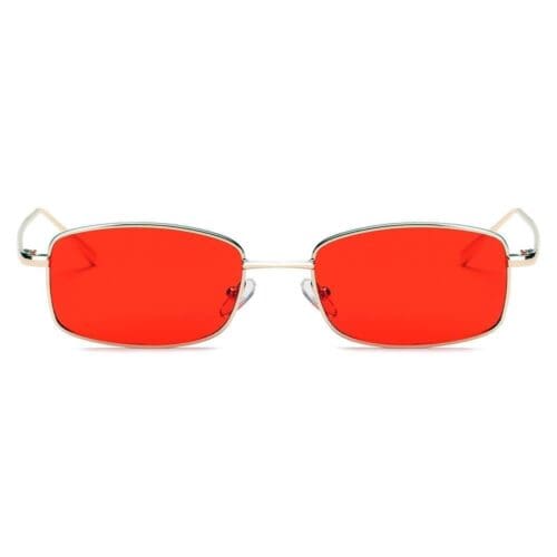 Cramilo Eyewear Garner Retro Slim Rectangle Sunglasses 8