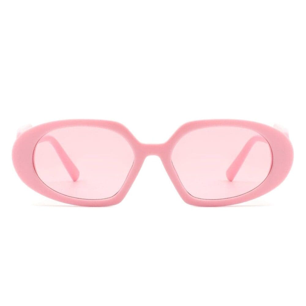 Cramilo Eyewear Glittera Retro Oval Chic Sunglasses 10