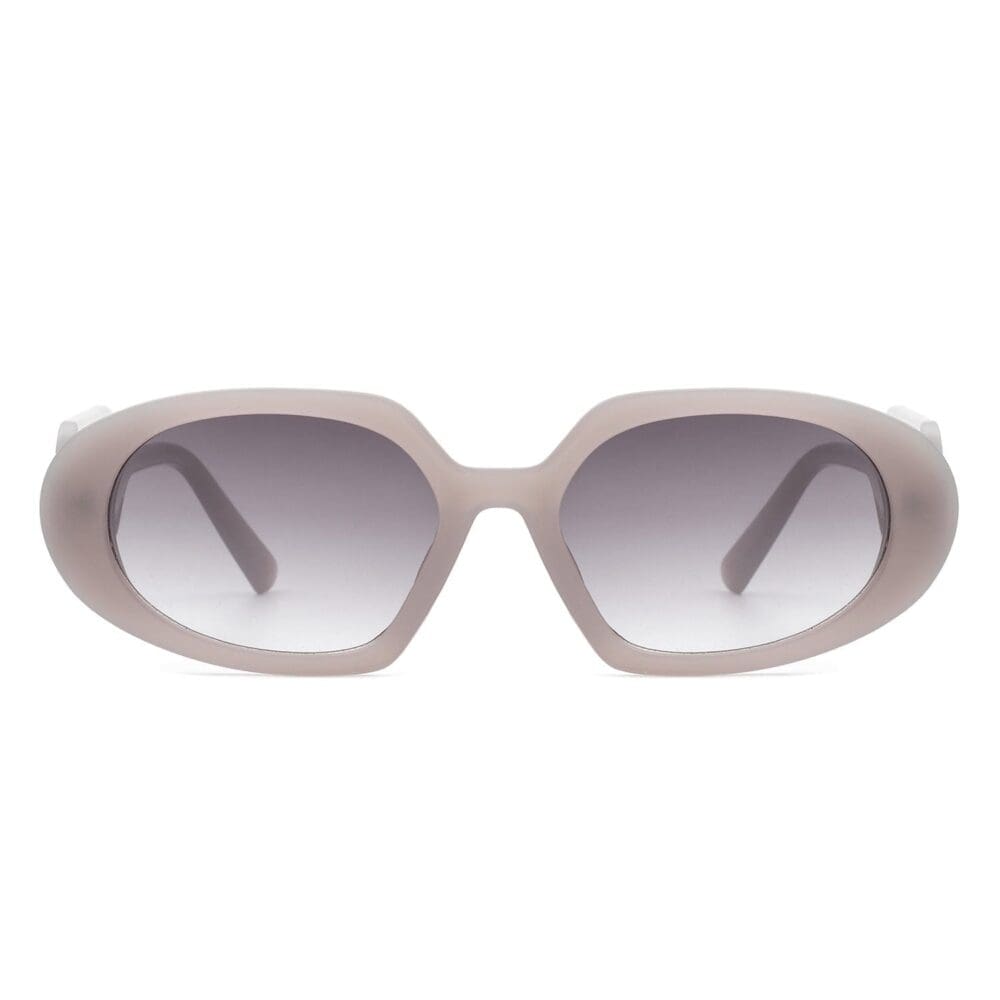 Cramilo Eyewear Glittera Retro Oval Chic Sunglasses 2