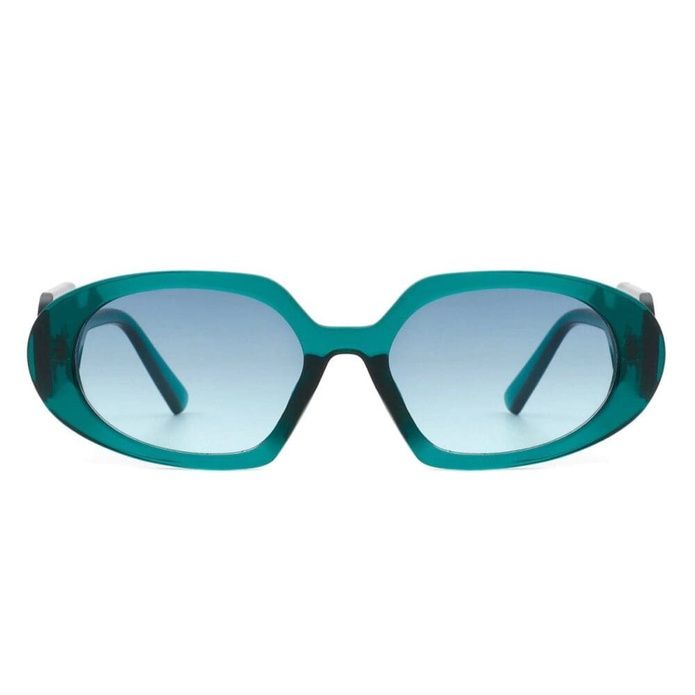 Cramilo Eyewear Glittera Retro Oval Chic Sunglasses 8