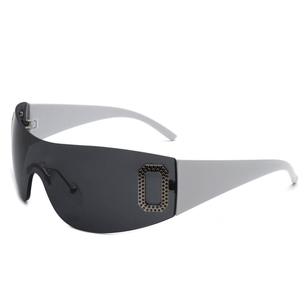 Cramilo Eyewear Havoc Rimless Sleek Wrap Around Sunglasses 11