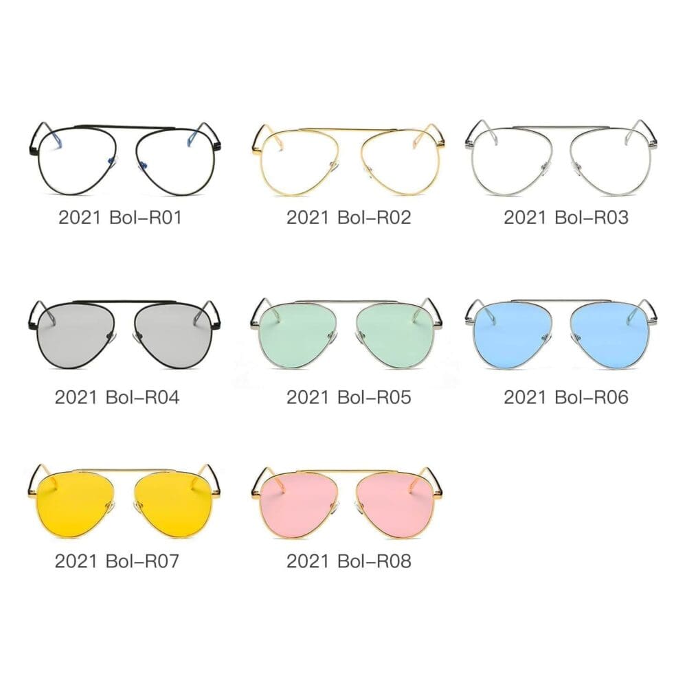Cramilo Eyewear Hidalgo Tinted Lens Aviator Sunglasses 19