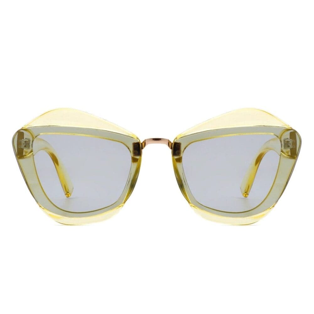 Cramilo Eyewear Infernia Square Cat Eye Sunglasses 11