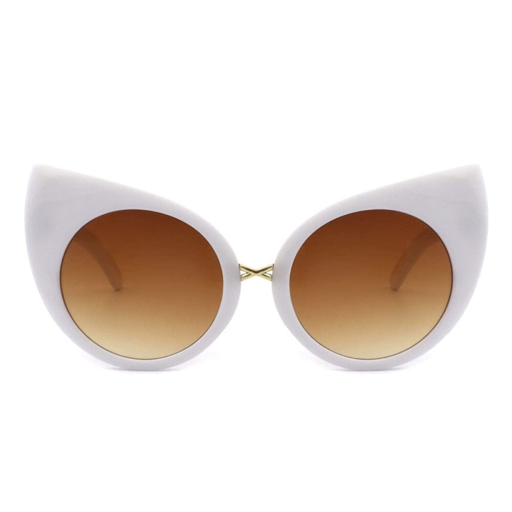 Cramilo Eyewear Iridessa High Pointed Cat Eye Sunglasses 11
