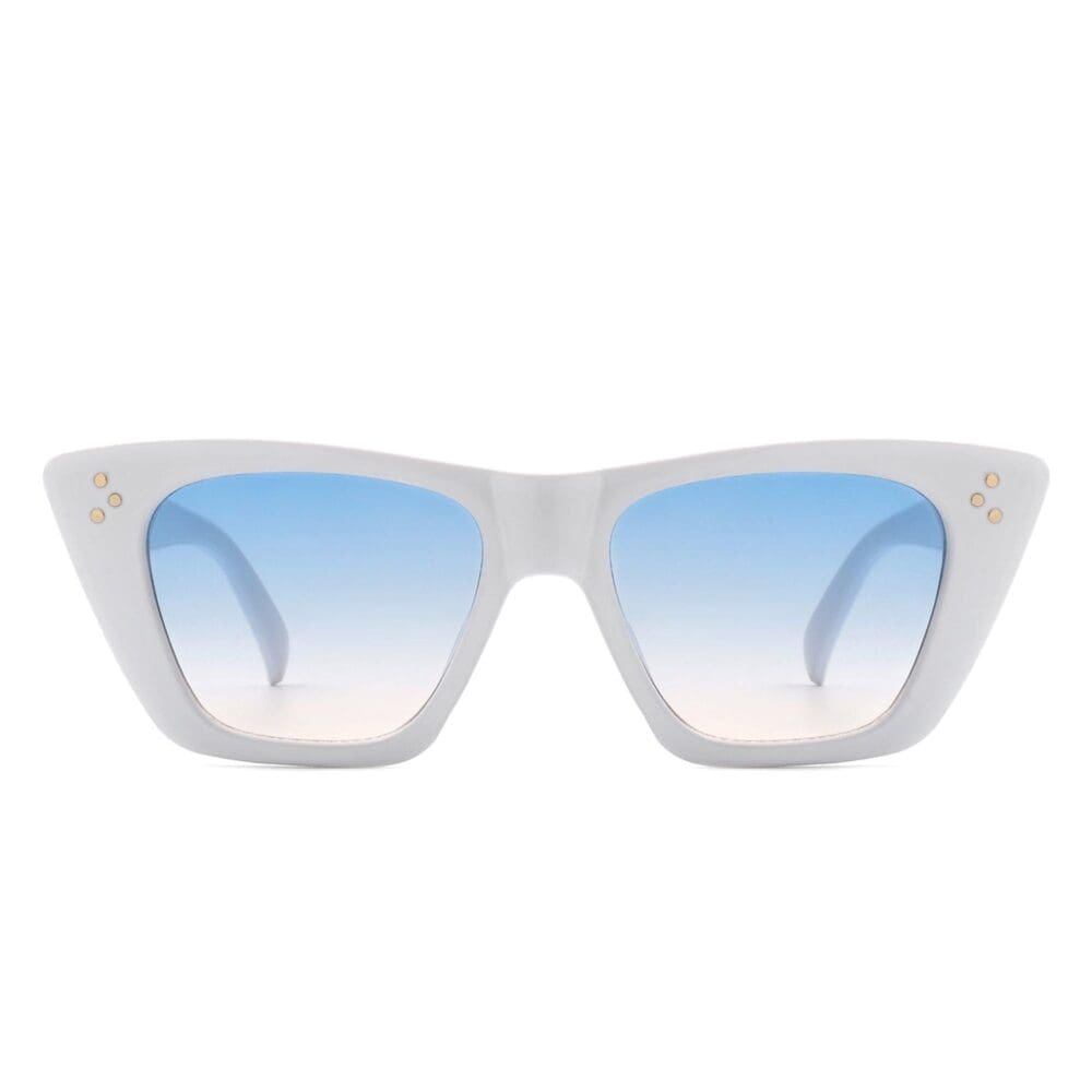 Cramilo Eyewear Lightnin Retro Cat Eye Square Sunglasses 11