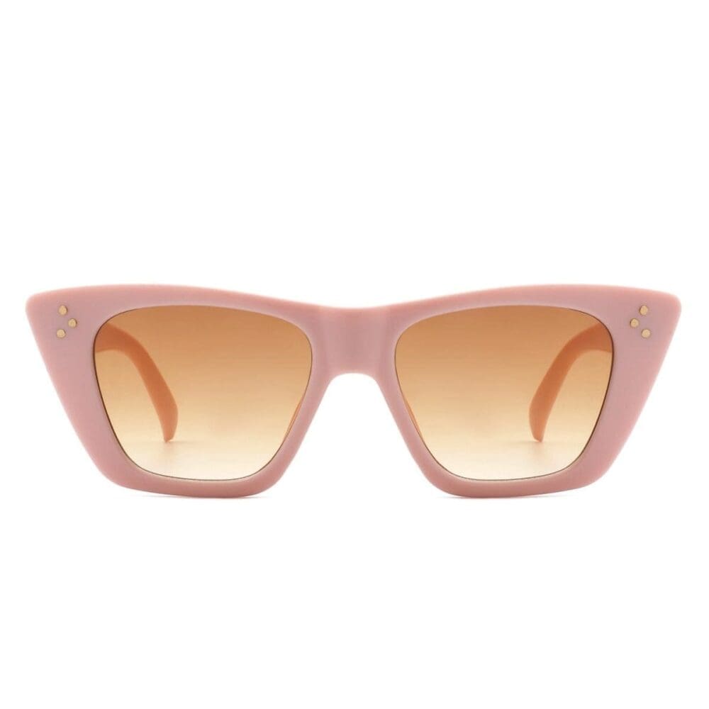 Cramilo Eyewear Lightnin Retro Cat Eye Square Sunglasses 9