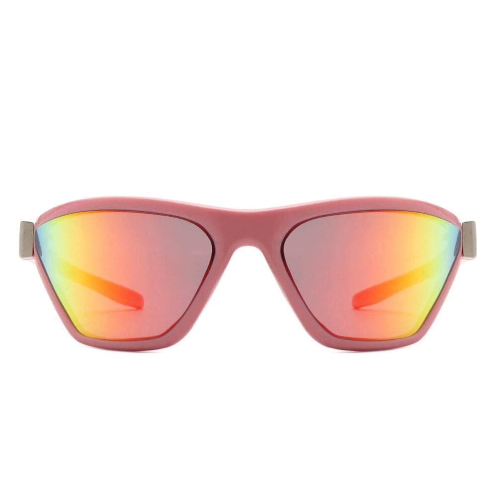 Cramilo Eyewear Luminize Mirrored Wrap Around Sunglasses 10