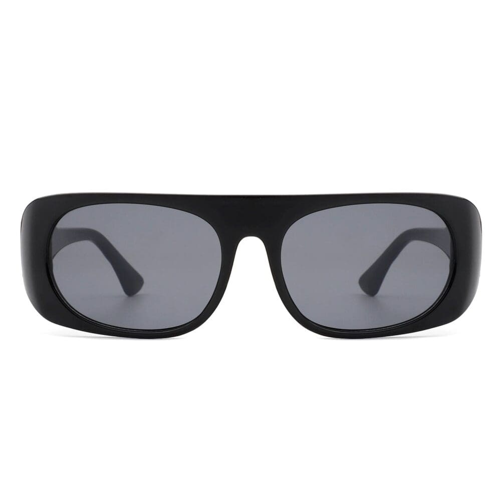 Cramilo Eyewear Midnites Rectangle Retro Oval Sunglasses 4