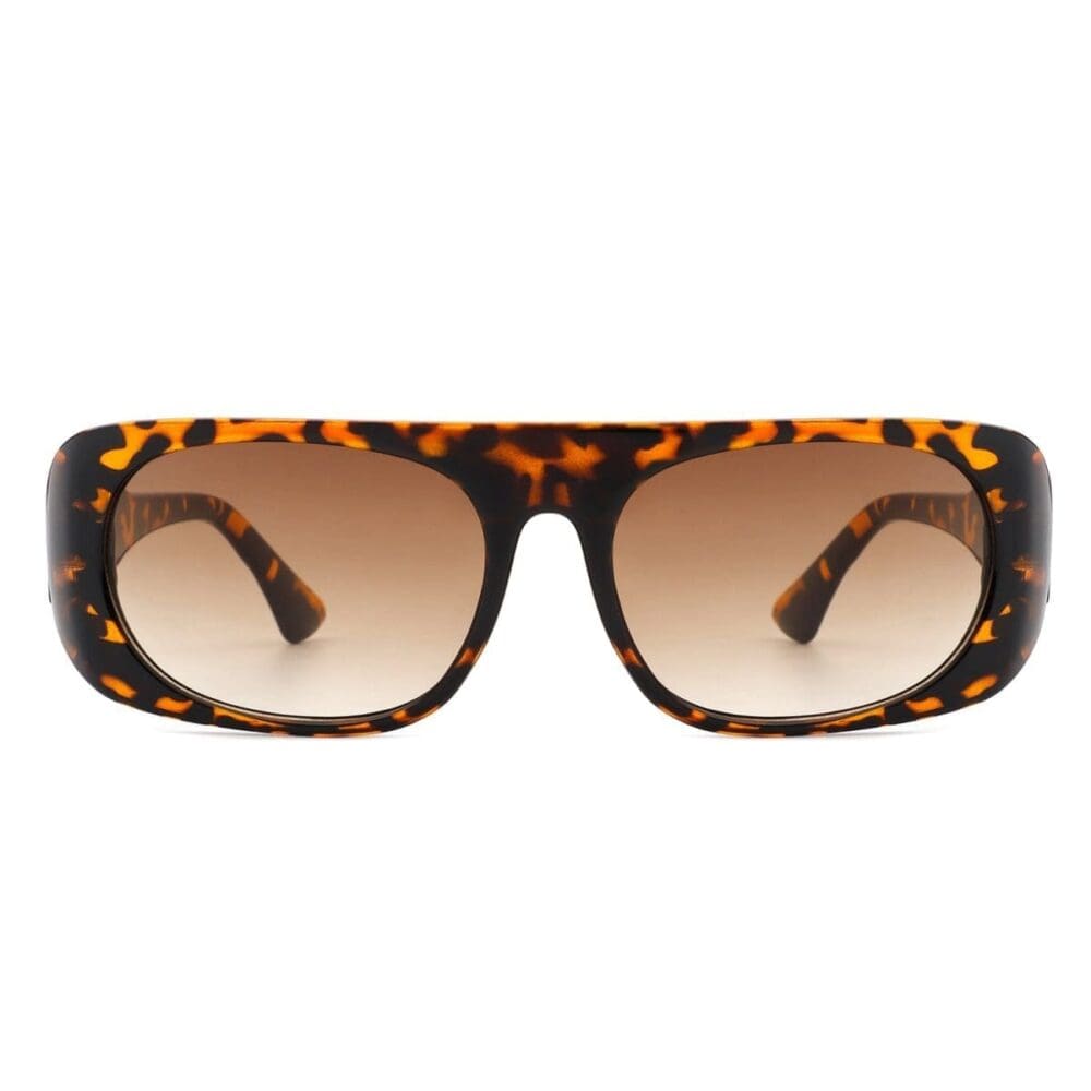 Cramilo Eyewear Midnites Rectangle Retro Oval Sunglasses 5