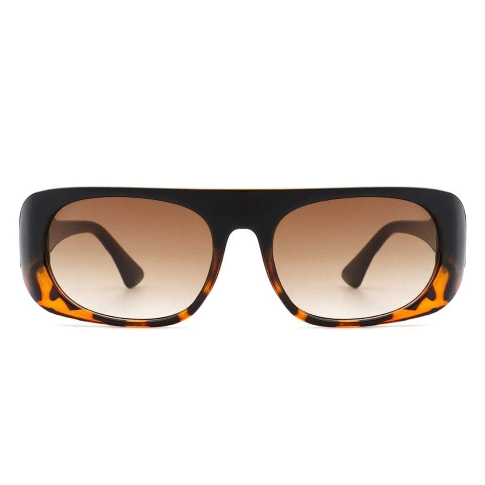 Cramilo Eyewear Midnites Rectangle Retro Oval Sunglasses 7