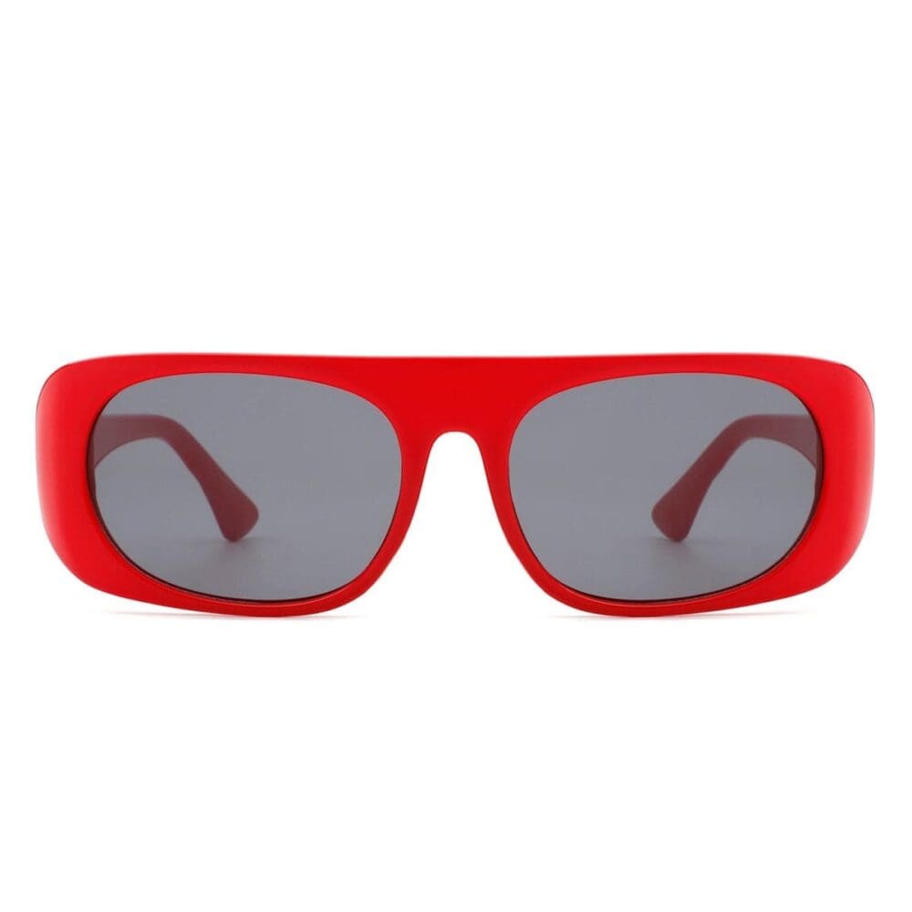 Cramilo Eyewear Midnites Rectangle Retro Oval Sunglasses 9