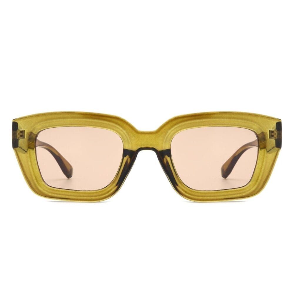 Cramilo Eyewear Moonluxe Classic Retro Square Tinted Sunglasses 7