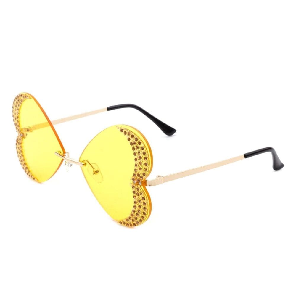 Cramilo Eyewear Quixotia Butterfly Heart Shape Sunglasses 10