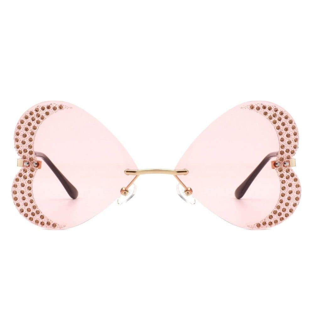 Cramilo Eyewear Quixotia Butterfly Heart Shape Sunglasses 11
