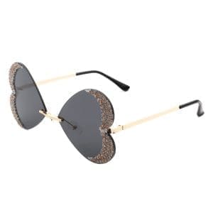 Cramilo Eyewear Quixotia Butterfly Heart Shape Sunglasses 5