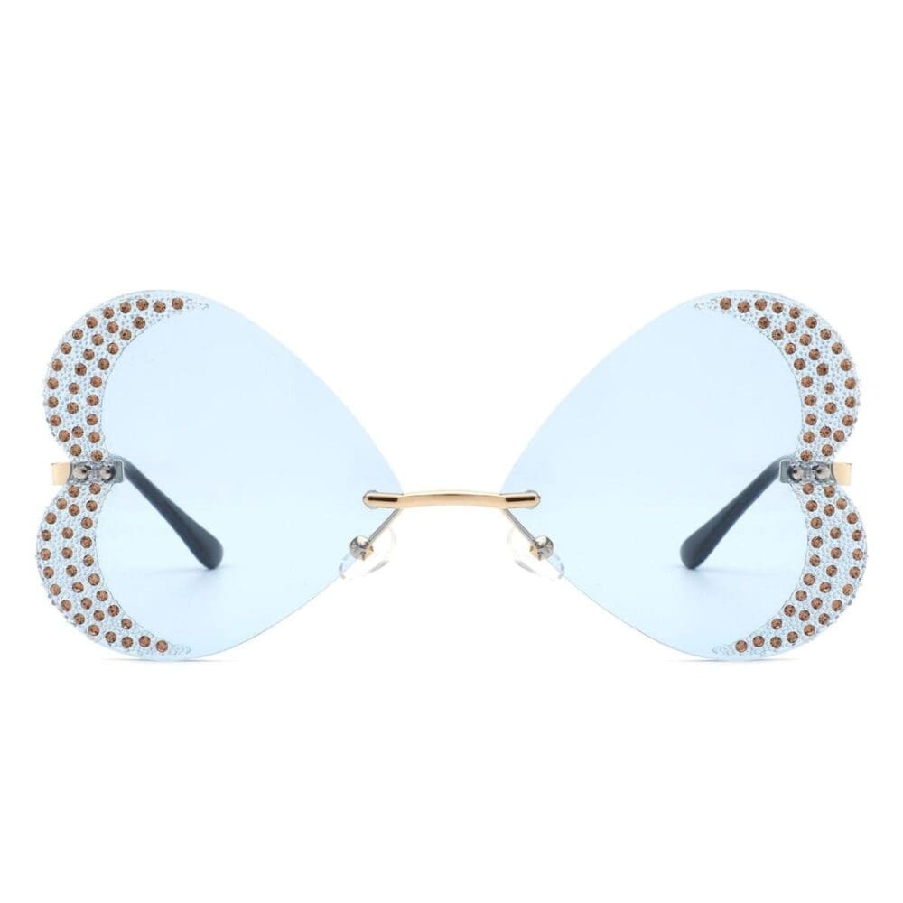 Cramilo Eyewear Quixotia Butterfly Heart Shape Sunglasses 7