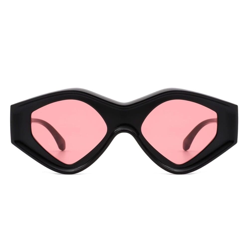 Cramilo Eyewear Rosedawn Futuristic Retro Chunky Sunglasses 6