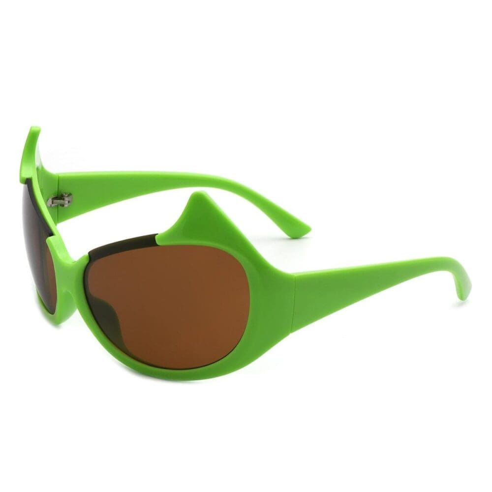 Cramilo Eyewear Vaelin Oversized Round Cat Eye Sunglasses 8