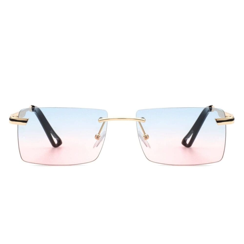 Cramilo Eyewear Vibrante Rectangle Fashion Flat Top Sunglasses 10