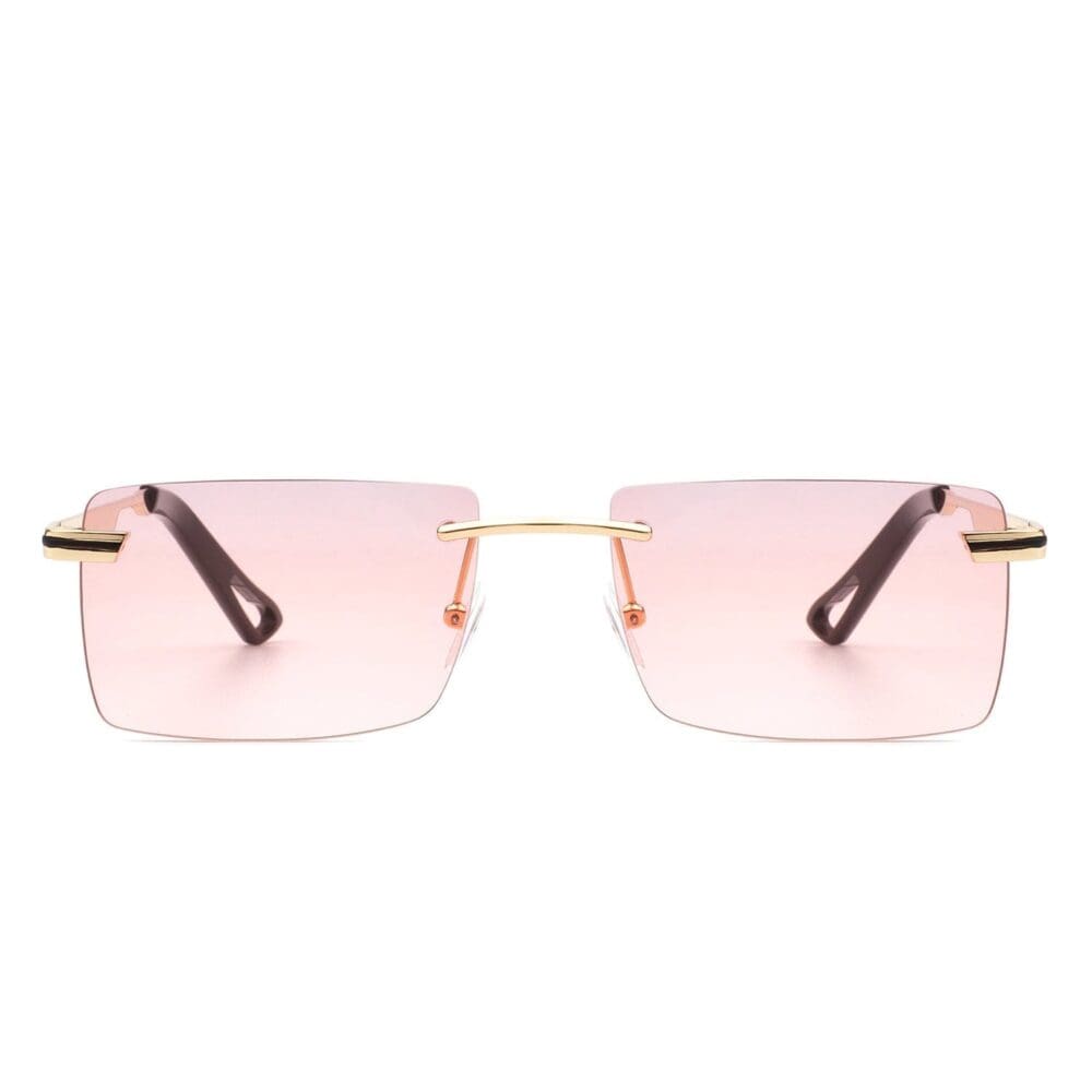 Cramilo Eyewear Vibrante Rectangle Fashion Flat Top Sunglasses 8