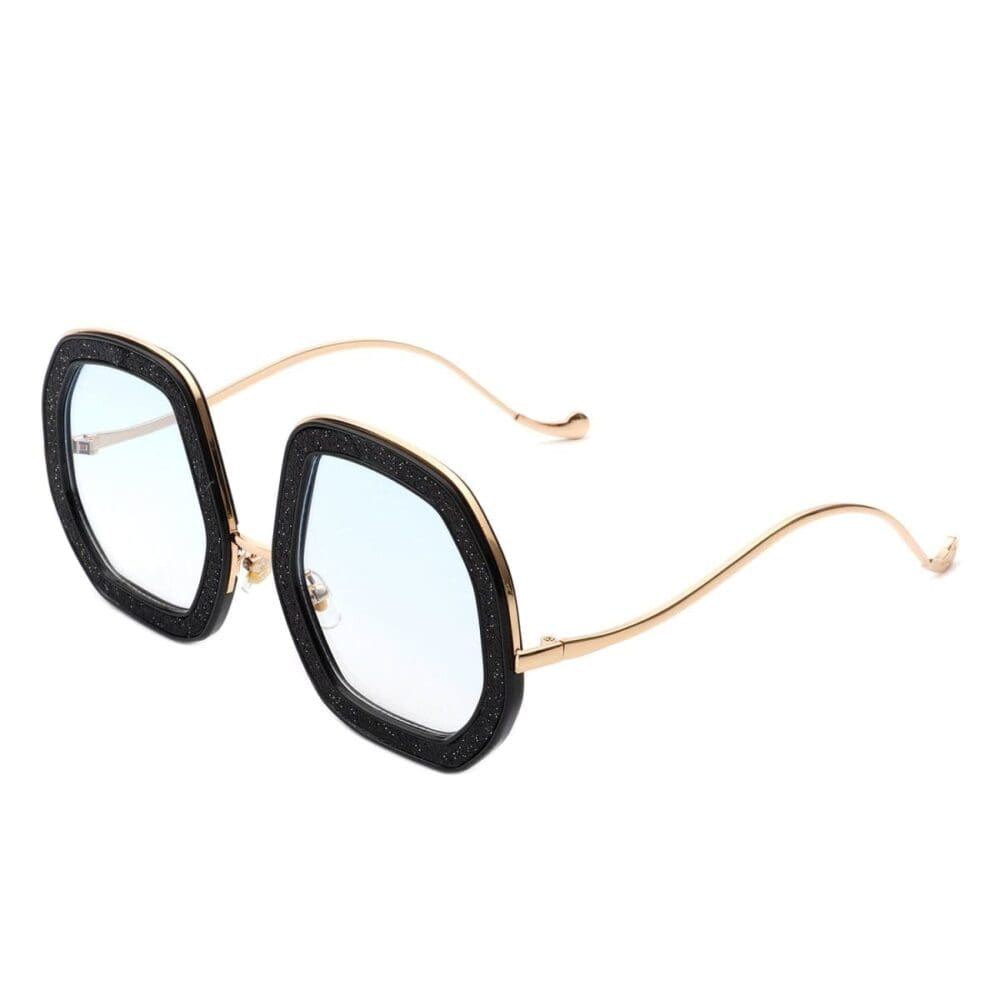 Cramilo Eyewear Xanadawn Geometric Glitter Sunglasses 6