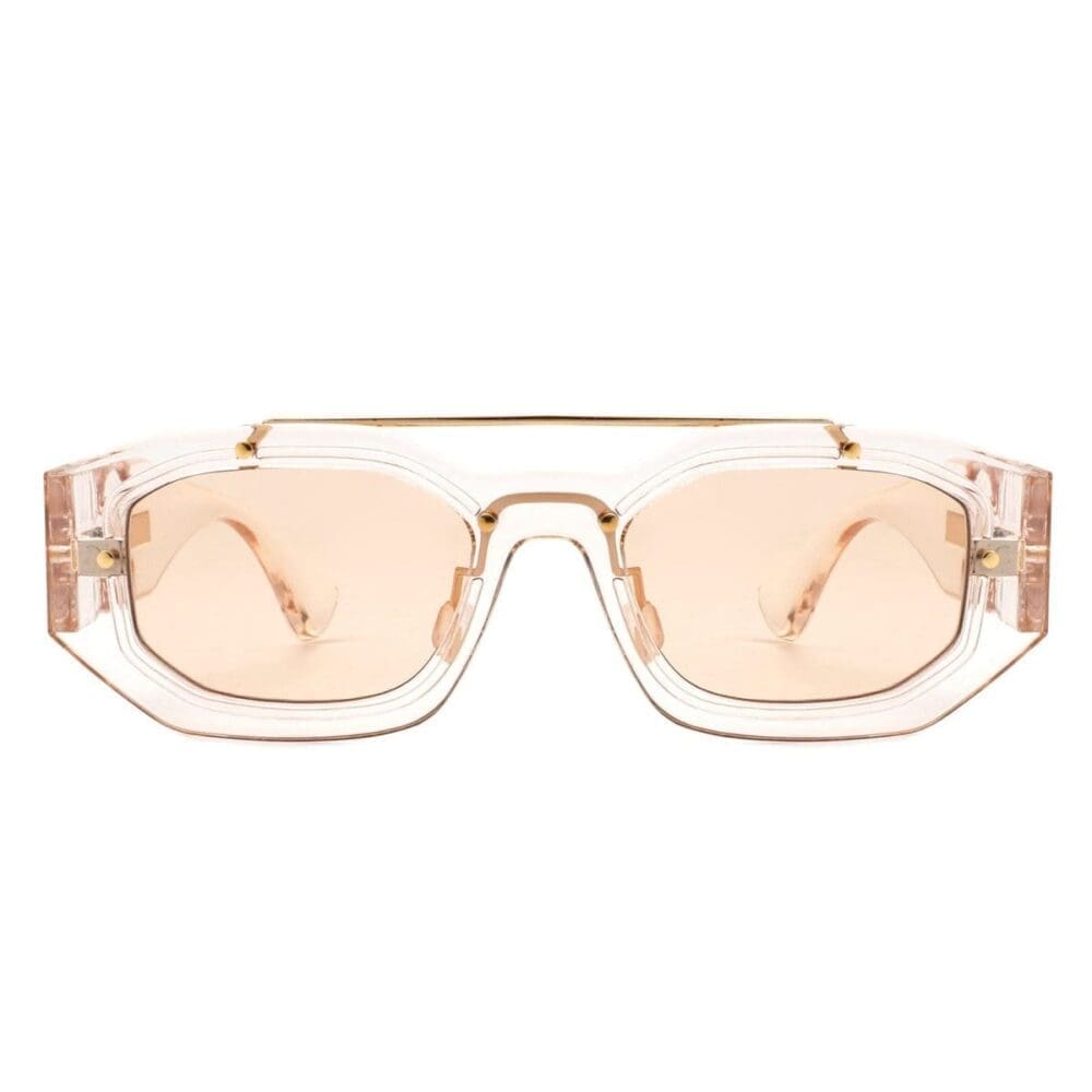 Cramilo Eyewear Xanadusk Geometric Brow Bar Sunglasses 13
