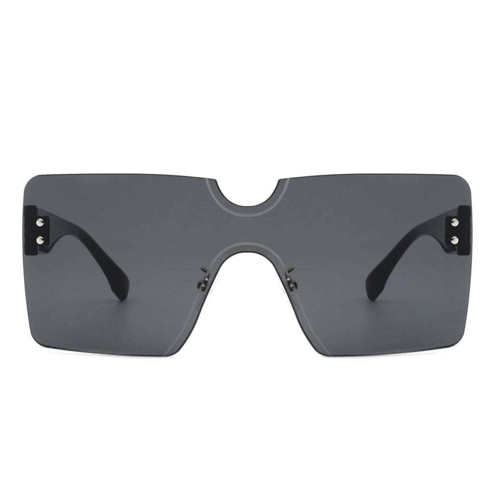 Cramilo Eyewear Yellowyx Rimless Flat Top Sunglasses 2