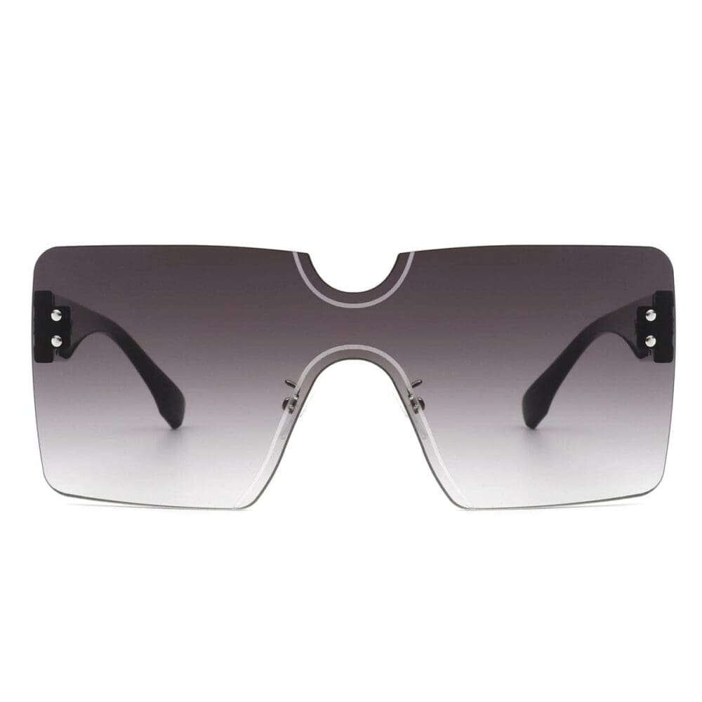 Cramilo Eyewear Yellowyx Rimless Flat Top Sunglasses 5
