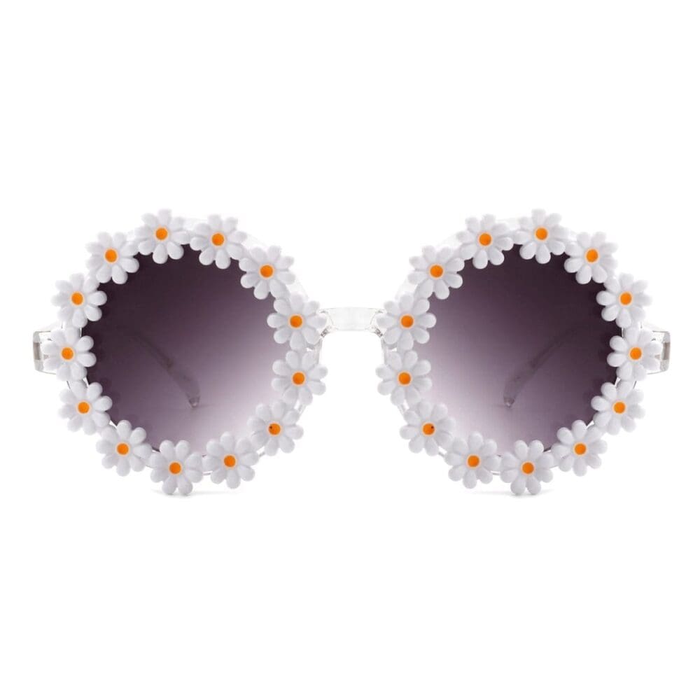 Cramilo Eyewear Ysabelia Daisy Flower Shape Sunglasses 13