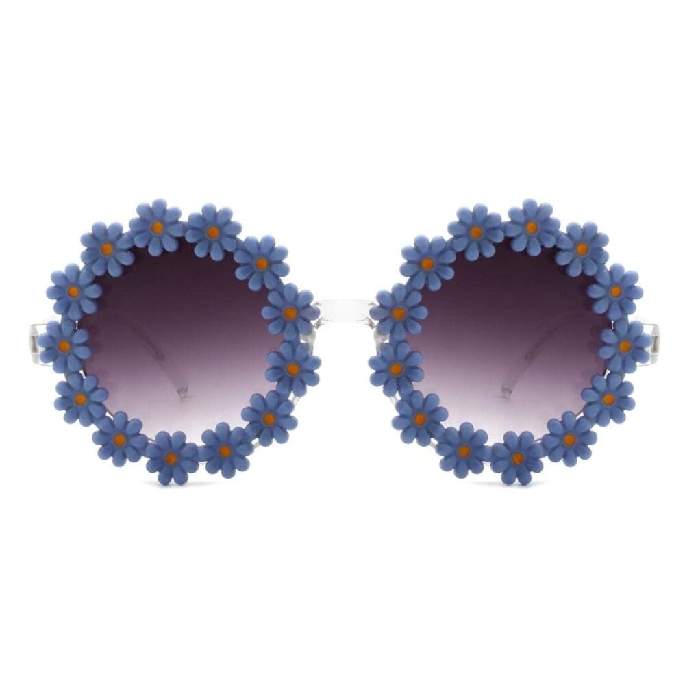 Cramilo Eyewear Ysabelia Daisy Flower Shape Sunglasses 3