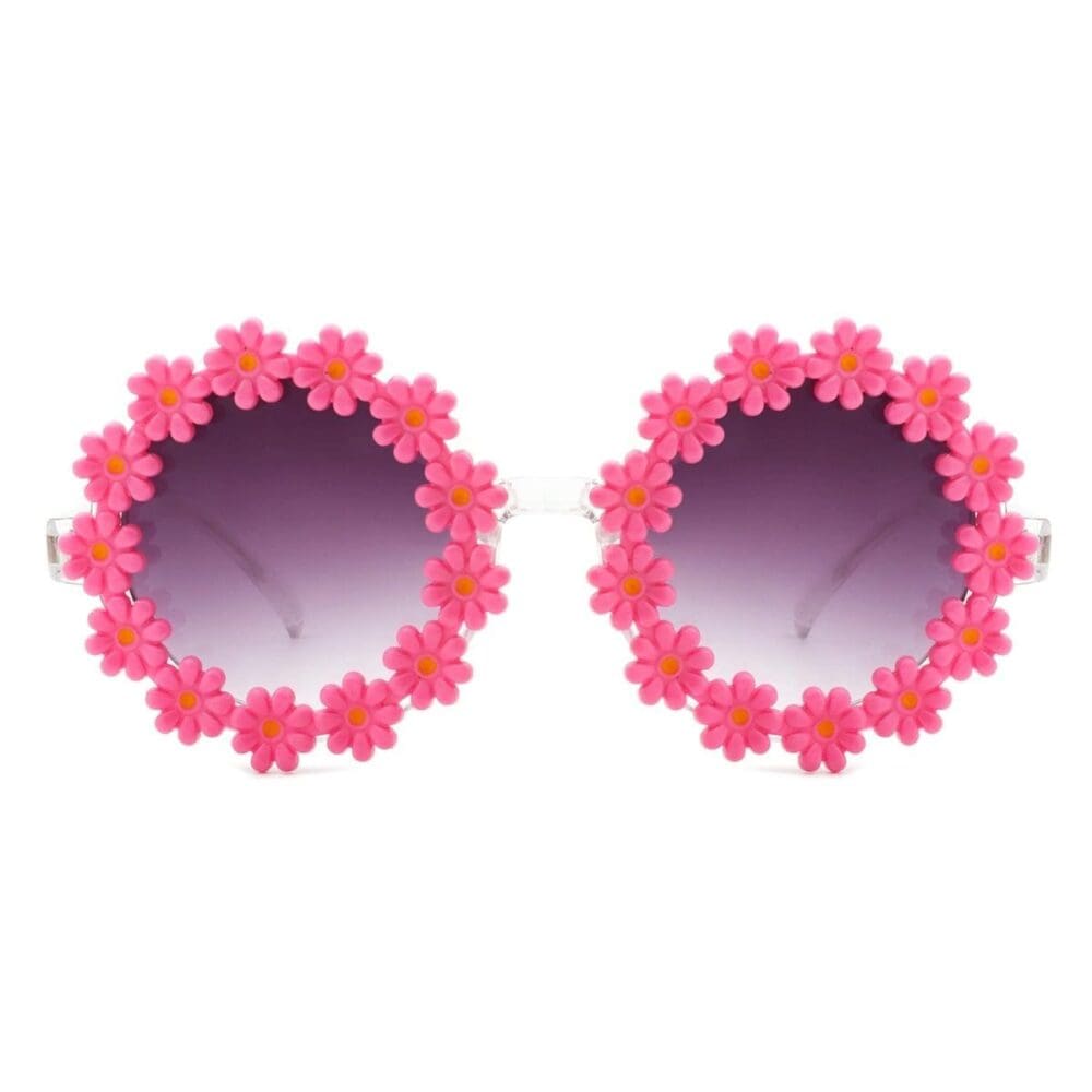 Cramilo Eyewear Ysabelia Daisy Flower Shape Sunglasses 7
