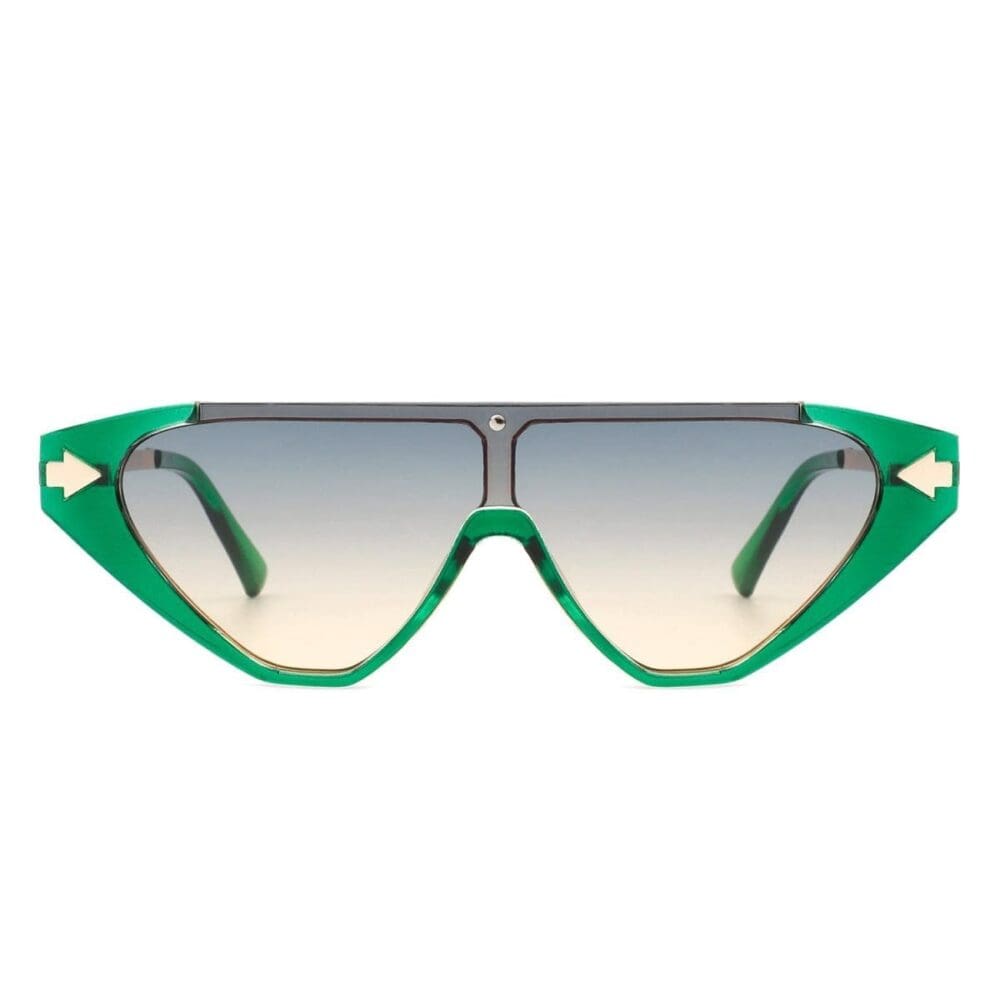 Cramilo Eyewear Zedillia Triangle Retro Sunglasses 2